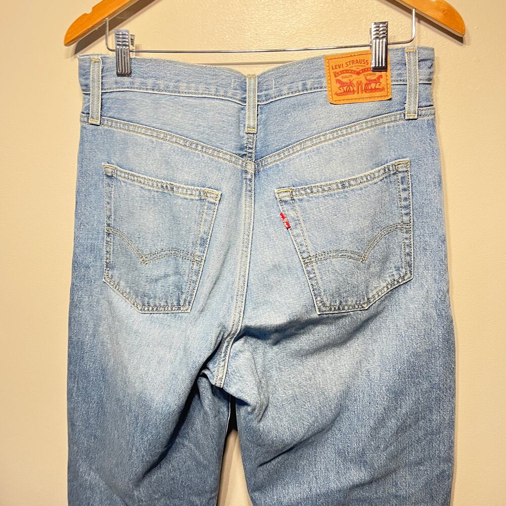 Levi's Jeans 94 Baggy Distressed Medium Wash Denim High Waisted Grunge School 30 - Picture 4 of 6